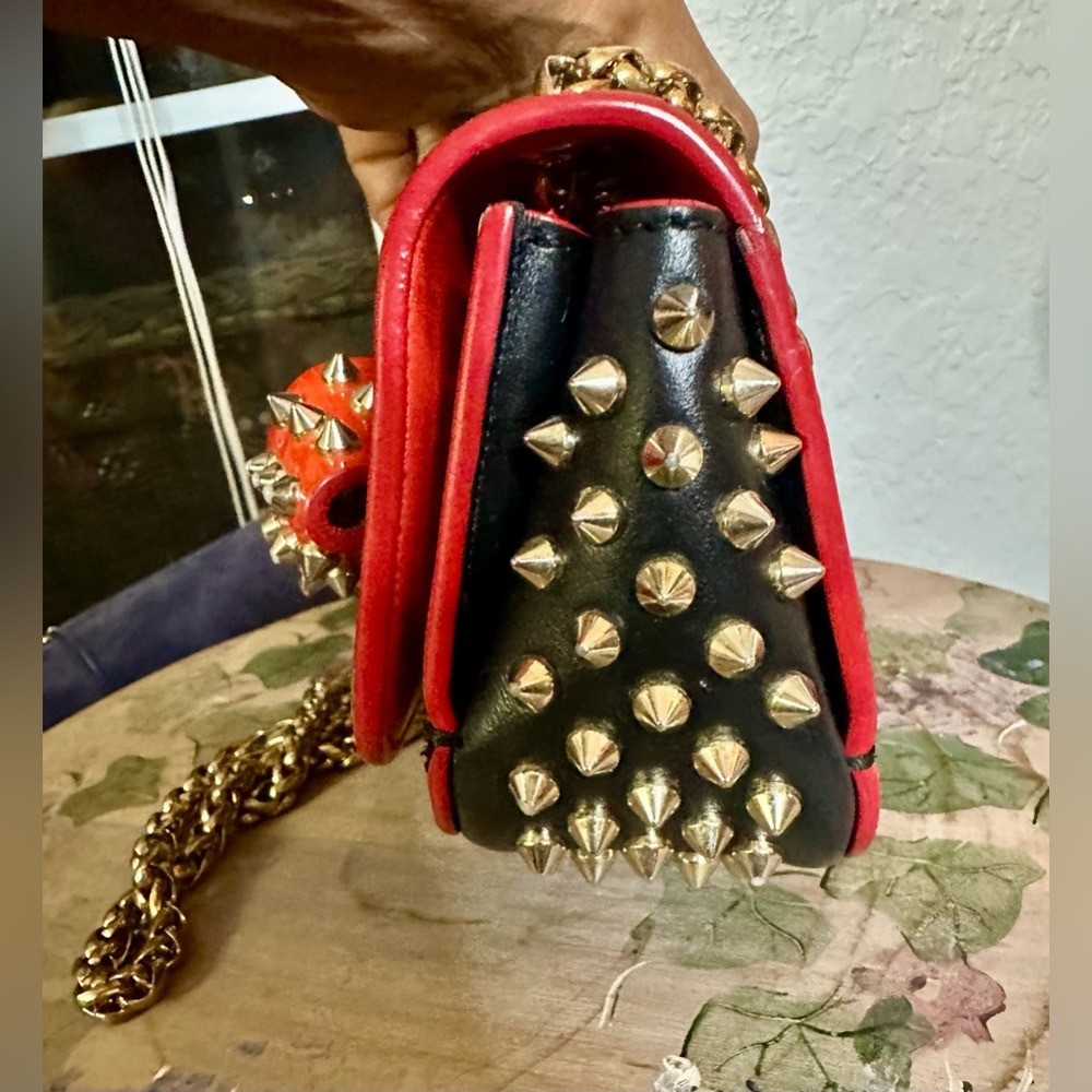 Christian Louboutin Sweet Charity Leopard Crossbody - Picture 3 of 6